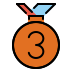 3rd place medal Discord emoji — free static PNG download