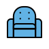 armchair Discord emoji — free static PNG download
