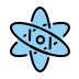 atom symbol Discord emoji — free static PNG download