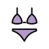 bikini Discord emoji — free static PNG download