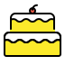 birthday cake Discord emoji — free static PNG download