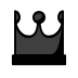 black chess queen Discord emoji — free static PNG download