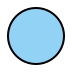 blue circle Discord emoji — free static PNG download