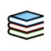 books Discord emoji — free static PNG download
