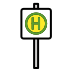 bus stop Discord emoji — free static PNG download