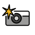 camera with flash Discord emoji — free static PNG download