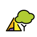 camping Discord emoji — free static PNG download