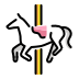 carousel horse Discord emoji — free static PNG download