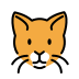 cat face Discord emoji — free static PNG download