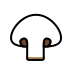 champignon white Discord emoji — free static PNG download