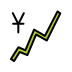 chart increasing with yen Discord emoji — free static PNG download