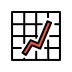chart increasing Discord emoji — free static PNG download