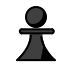 chess pawn Discord emoji — free static PNG download