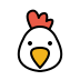 chicken Discord emoji — free static PNG download