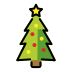 Christmas tree Discord emoji — free static PNG download