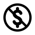 circled dollar sign with overlaid backslash Discord emoji — free static PNG download