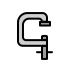 clamp Discord emoji — free static PNG download