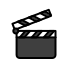 clapper board Discord emoji — free static PNG download