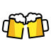 clinking beer mugs Discord emoji — free static PNG download