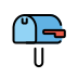 closed mailbox with lowered flag Discord emoji — free static PNG download
