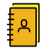 contacts Discord emoji — free static PNG download