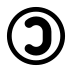 copyleft symbol Discord emoji — free static PNG download