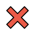 cross mark Discord emoji — free static PNG download