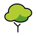 deciduous tree Discord emoji — free static PNG download