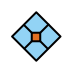 diamond with a dot Discord emoji — free static PNG download