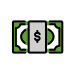 dollar banknote Discord emoji — free static PNG download