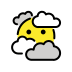 face in clouds Discord emoji — free static PNG download
