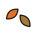 fallen leaf Discord emoji — free static PNG download