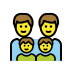 family: man, man, boy, boy Discord emoji — free static PNG download