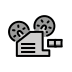 film projector Discord emoji — free static PNG download
