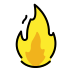 fire Discord emoji — free static PNG download