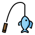 fishing pole Discord emoji — free static PNG download