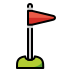 flag in hole Discord emoji — free static PNG download
