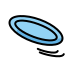 flying disc Discord emoji — free static PNG download