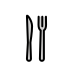 fork and knife Discord emoji — free static PNG download