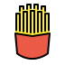 french fries Discord emoji — free static PNG download