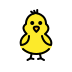 front-facing baby chick Discord emoji — free static PNG download