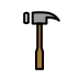 hammer Discord emoji — free static PNG download