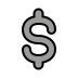 heavy dollar sign Discord emoji — free static PNG download