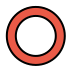 hollow red circle Discord emoji — free static PNG download