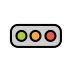horizontal traffic light Discord emoji — free static PNG download