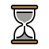 hourglass not done Discord emoji — free static PNG download