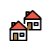 houses Discord emoji — free static PNG download