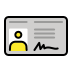 identification card Discord emoji — free static PNG download