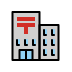 Japanese post office Discord emoji — free static PNG download