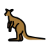 kangaroo Discord emoji — free static PNG download
